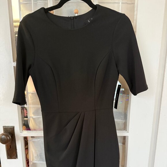 Lulus Westwood Black Half Sleeve Sheath Dress - Size S (NWT) - Picture 5 of 6